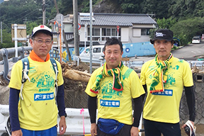 2020年7月受强降雨影响地区的志愿者活动